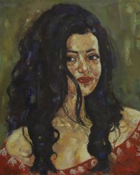 Girl 1 Oil on Canvas 46X38